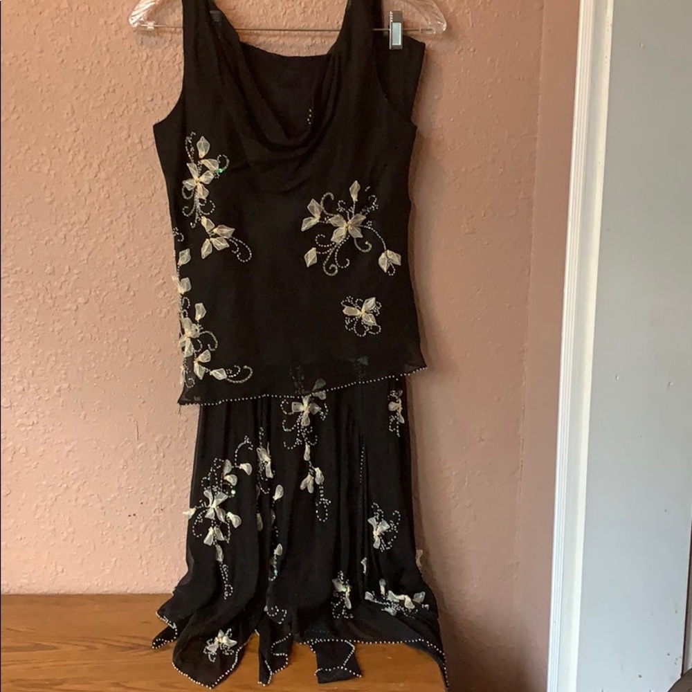 Dress skirt and blouse